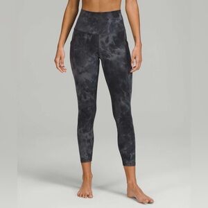 Lululemon Align Legging with Pockets Diamond Dye Pitch Grey Graphite Grey